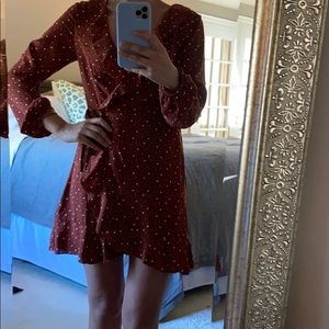 FOREVER 21 WRAP DRESS